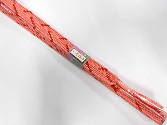 未使用品　正絹　手組帯締め